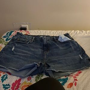 Blue Jean shorts size 14